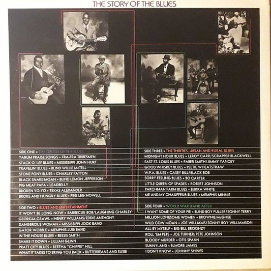 Various / Paul Oliver : The Story Of The Blues (2xLP, Comp, Gat)