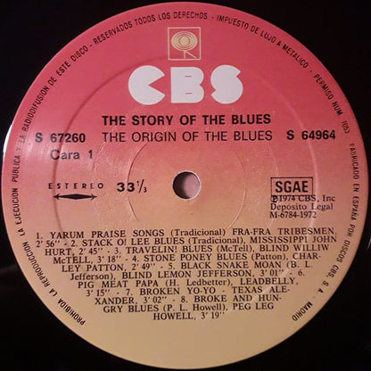 Various / Paul Oliver : The Story Of The Blues (2xLP, Comp, Gat)