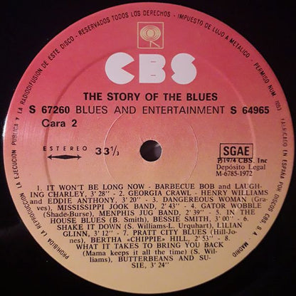 Various / Paul Oliver : The Story Of The Blues (2xLP, Comp, Gat)