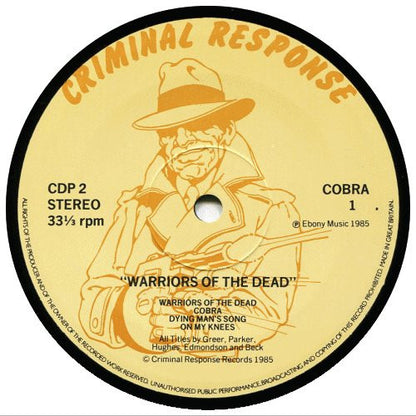 Cobra (20) : Warriors Of The Dead (LP, Album)