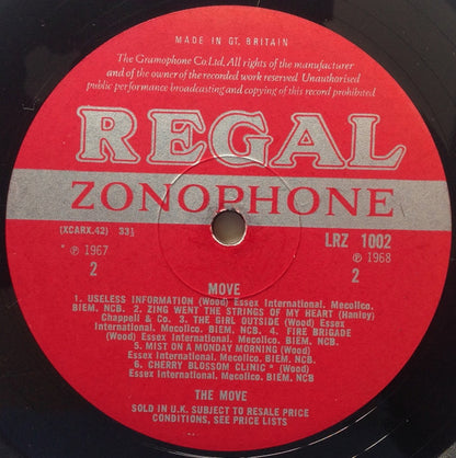 The Move : Move (LP, Album, Mono)