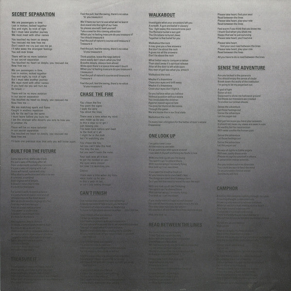 The Fixx : Walkabout (LP, Album)