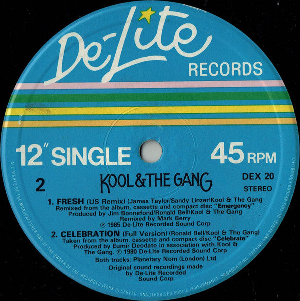 Kool And The Gang* : Cherish (12", Single)
