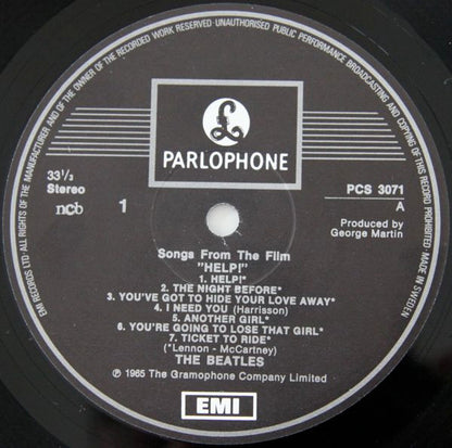The Beatles : Help! (LP, Album, RE)