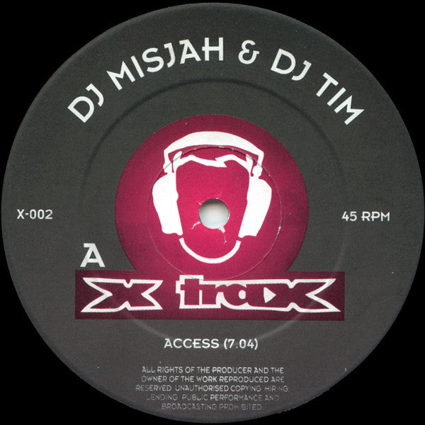 DJ Misjah & DJ Tim : Access (12")