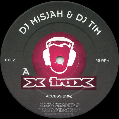 DJ Misjah & DJ Tim : Access (12")