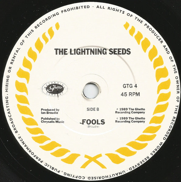 The Lightning Seeds* : Pure (7", Single, EMI)