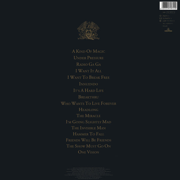 Queen : Greatest Hits II (2xLP, Comp, Gat)