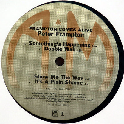Peter Frampton : Frampton Comes Alive! (2xLP, Album, RE, RM, Gat)