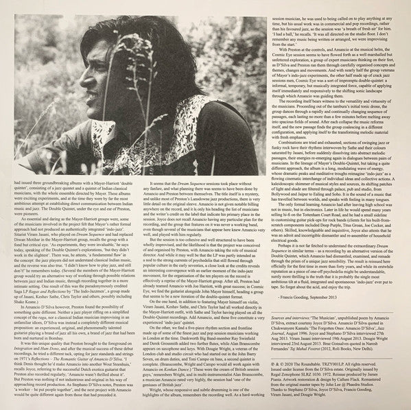 Cosmic Eye : Dream Sequence (LP, Album, RE, RM)