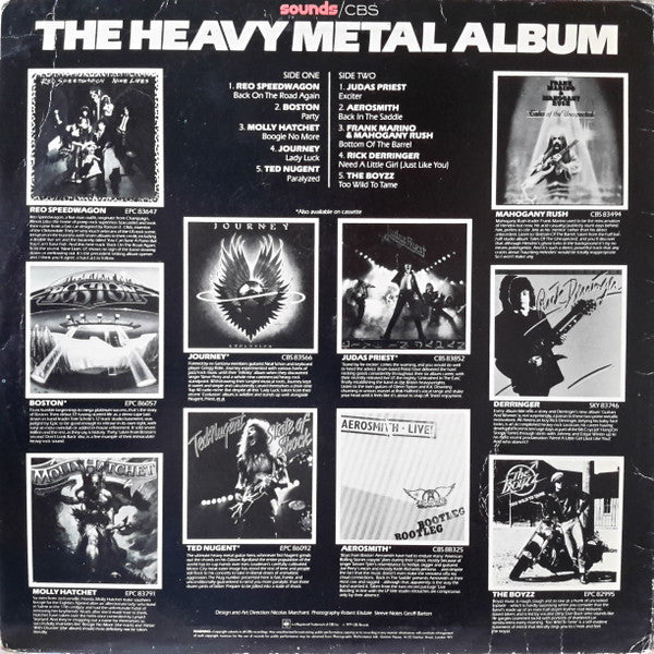 Various : The Heavy Metal Album (LP, Album, Comp)