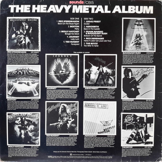 Various : The Heavy Metal Album (LP, Album, Comp)