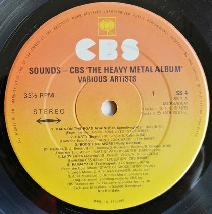 Various : The Heavy Metal Album (LP, Album, Comp)
