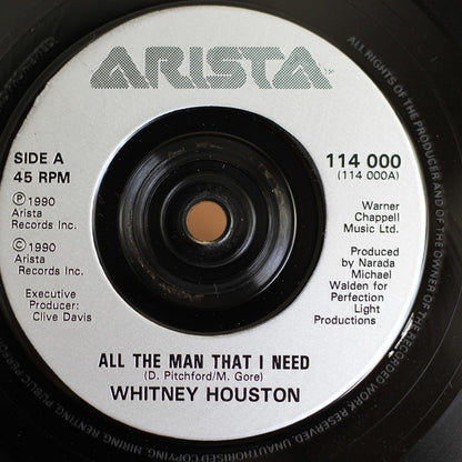 Whitney Houston : All The Man That I Need (Box, Ltd + 7", Single)