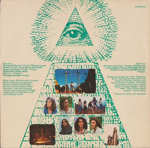 Spooky Tooth : Witness (LP, Album, Gat)