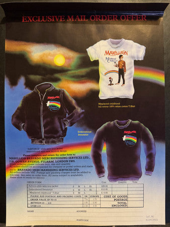 Marillion : Misplaced Childhood (LP, Album, Bla)