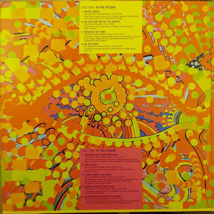 Cream (2) : Wheels Of Fire (2xLP, Album, RE)