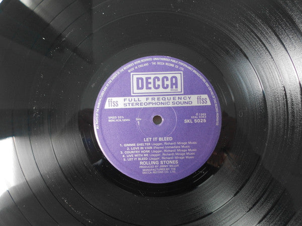 Rolling Stones* : Let It Bleed (LP, Album, RE)