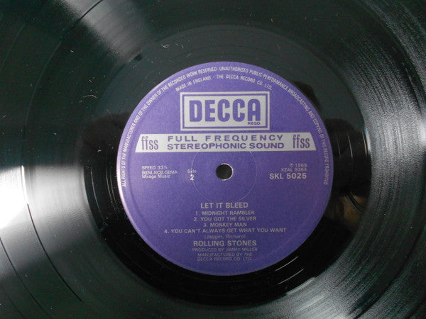 Rolling Stones* : Let It Bleed (LP, Album, RE)