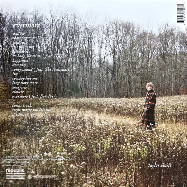 Taylor Swift : Evermore (2xLP, Album, Dlx, Opa)
