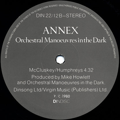 Orchestral Manoeuvres In The Dark : Enola Gay (12", Single)