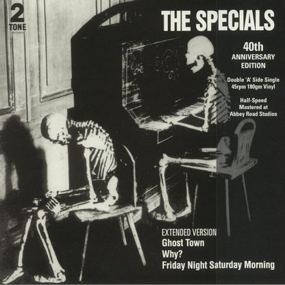 The Specials : Ghost Town / Why? / Friday Night, Saturday Morning (12", Single, Ltd, Hal)