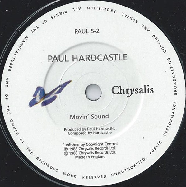 Paul Hardcastle : 40 Years (7", Single)
