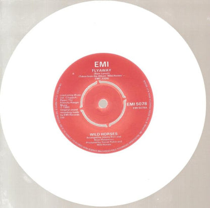 Wild Horses : Flyaway (7", Single, Whi)