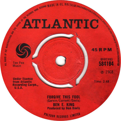 Ben E. King : Don't Take Your Love From Me (7", Single, 3-P)