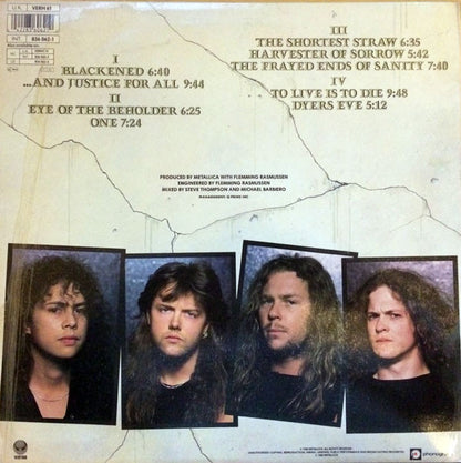 Metallica : ...And Justice For All (2xLP, Album)