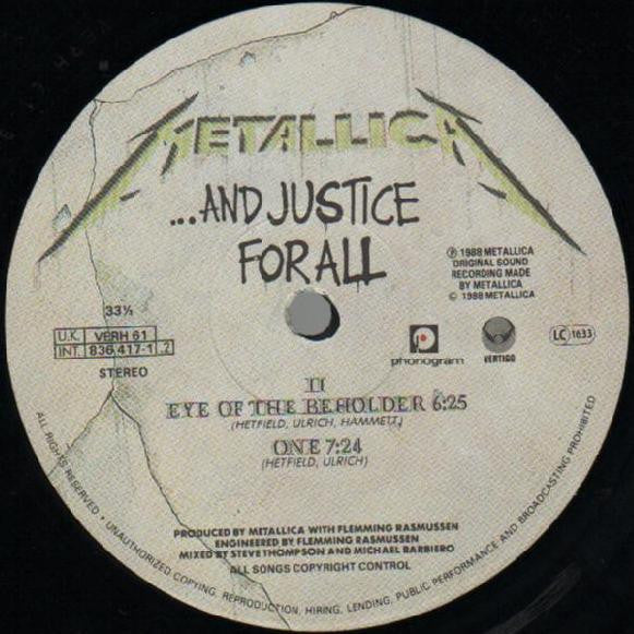 Metallica : ...And Justice For All (2xLP, Album)