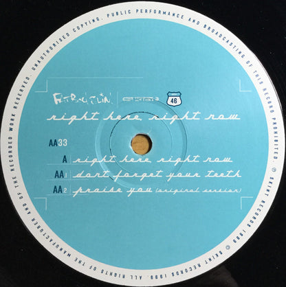 Fatboy Slim : Right Here, Right Now (12", Single)