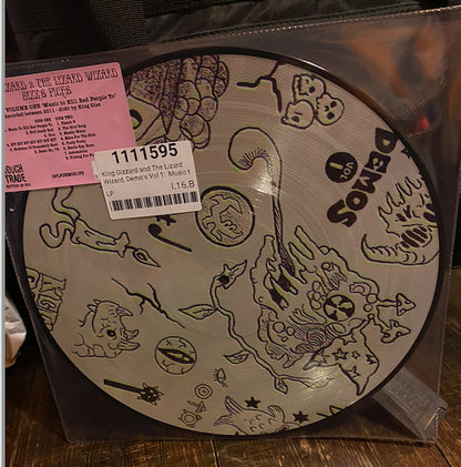 King Gizzard & The Lizard Wizard* : Demos Vol. 1. (Music To Kill Bad People To) (LP, Album, Ltd, Pic, 140)