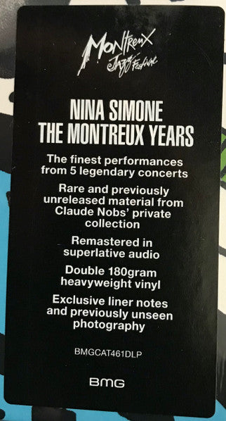 Nina Simone : The Montreux Years (2xLP, Album, 180)