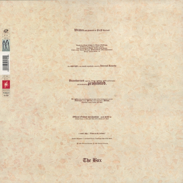 Orbital : The Box (12", Single)