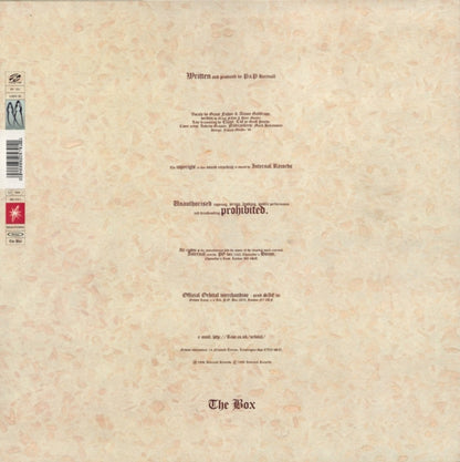 Orbital : The Box (12", Single)