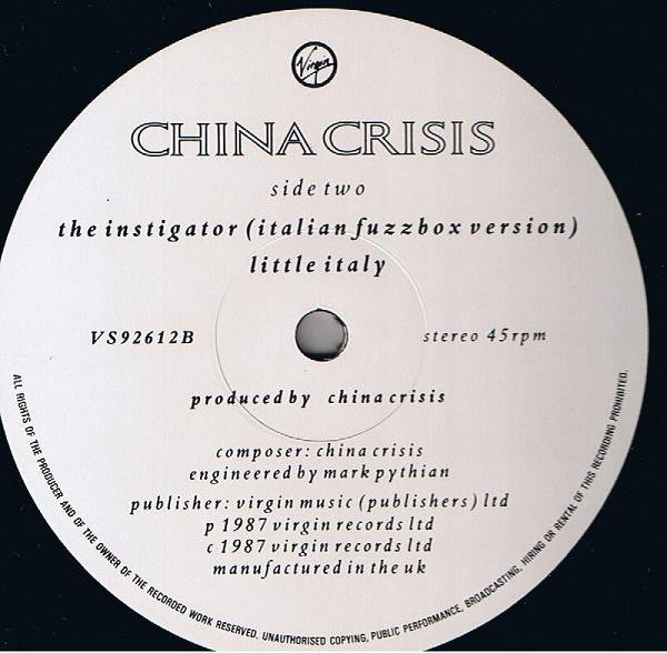 China Crisis : Best Kept Secret (12", Single)