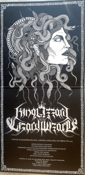 King Gizzard And The Lizard Wizard : Live In London (2xLP, Ltd, Gat)