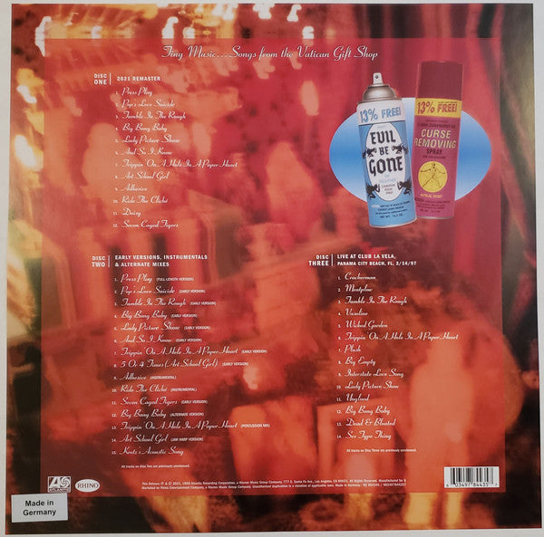 Stone Temple Pilots : Tiny Music...Songs From The Vatican Gift Shop (LP, Album, RE, RM, 180 + CD, Album, RE, RM + CD, C)