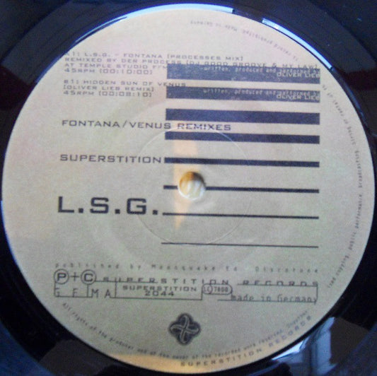 L.S.G. : Fontana /  Venus (Remixes) (12")