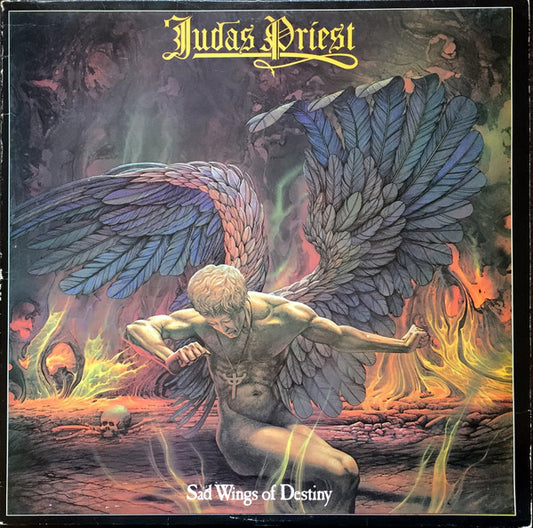 Judas Priest : Sad Wings Of Destiny (LP, Album, Pye)