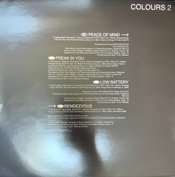 PARTYNEXTDOOR : Colours (LP, Comp, Mil)