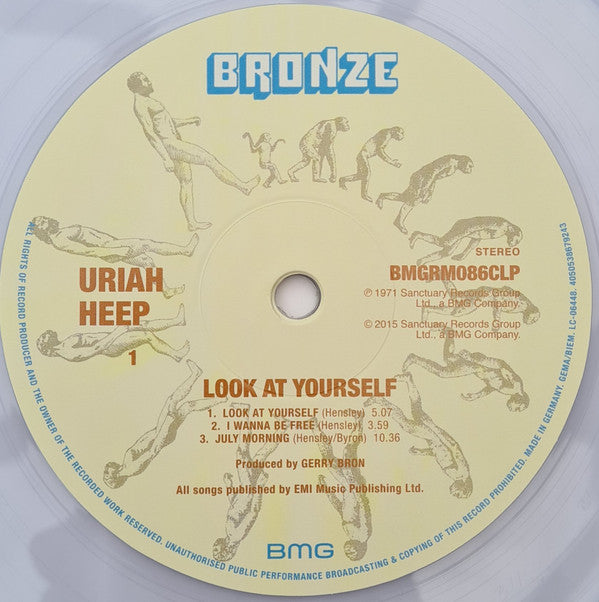 Uriah Heep : Look At Yourself (LP, Album, Ltd, RE, RM, Cle)