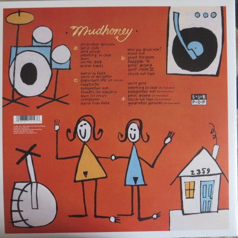 Mudhoney : Every Good Boy Deserves Fudge (LP, Album, RE, Lig + LP, Red + Dlx, Ltd, RM)