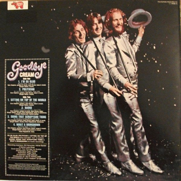 Cream (2) : Goodbye (LP, Album, RE)