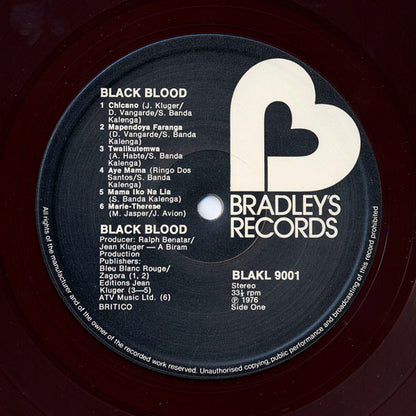 Black Blood (2) : Black Blood (LP, Album)