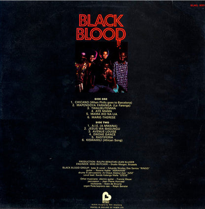 Black Blood (2) : Black Blood (LP, Album)