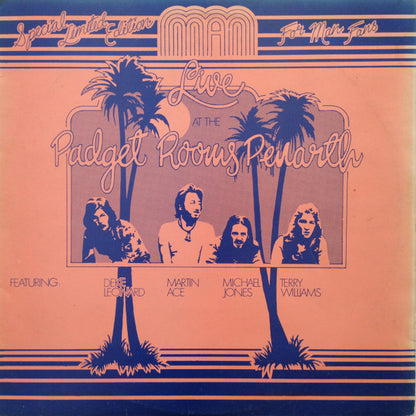 Man : Live At The Padget Rooms, Penarth (LP, Album, Ltd)