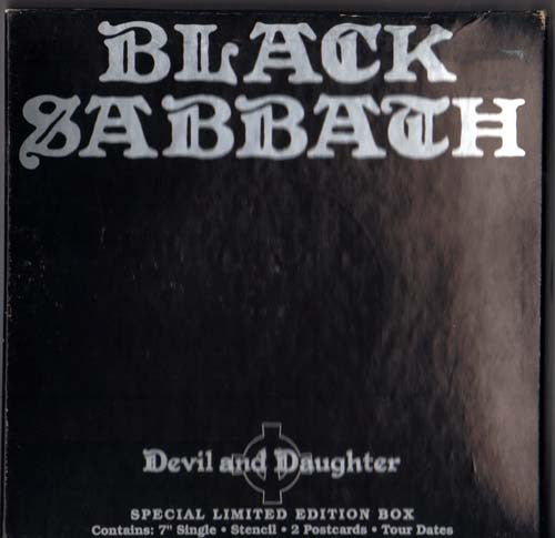 Black Sabbath : Devil And Daughter (Box, Ltd + 7", S/Sided, Single)