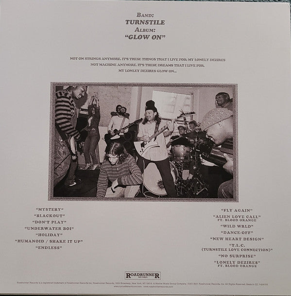 Turnstile (2) : Glow On (LP, Album)